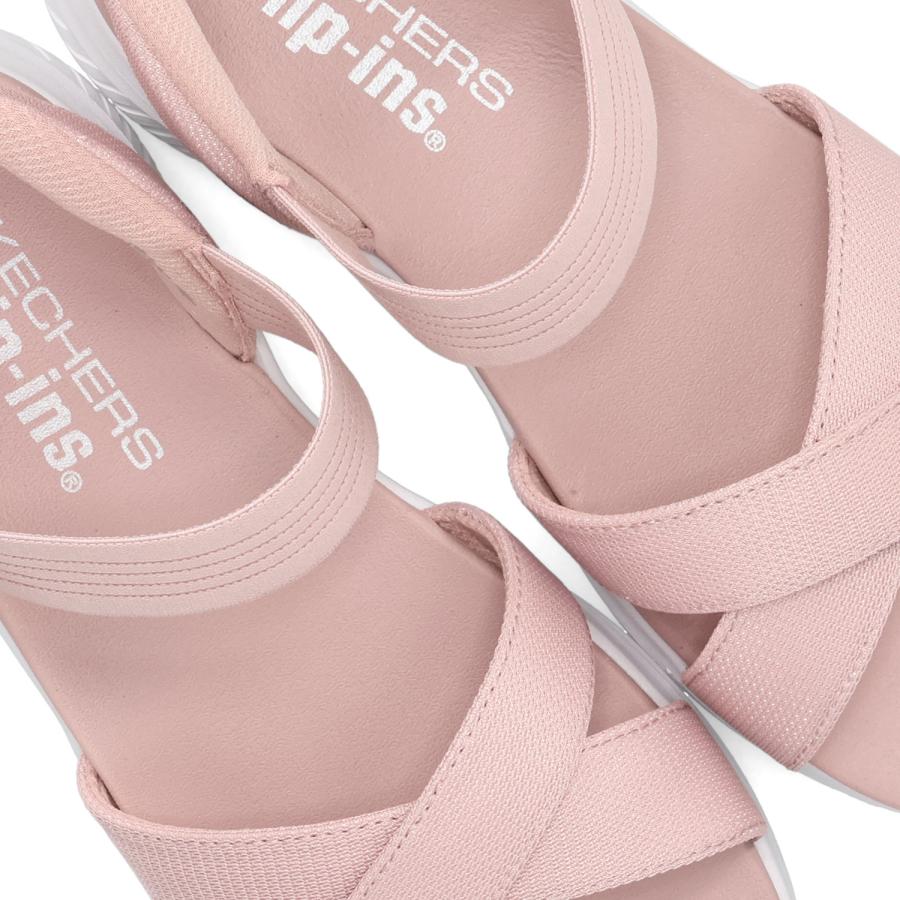 23.5cmピンク サンダル ultra flex スケッチャーズ スリップイン