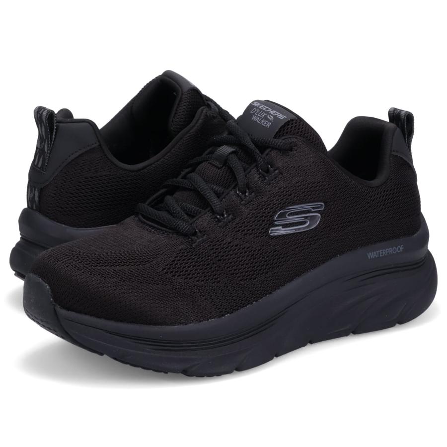 スケッチャーズ Skechers スニーカー レディース 厚底 Dlux Walker Get Oasis ブラック 黒 Skc k Goods Lab Plus 通販 Yahoo ショッピング