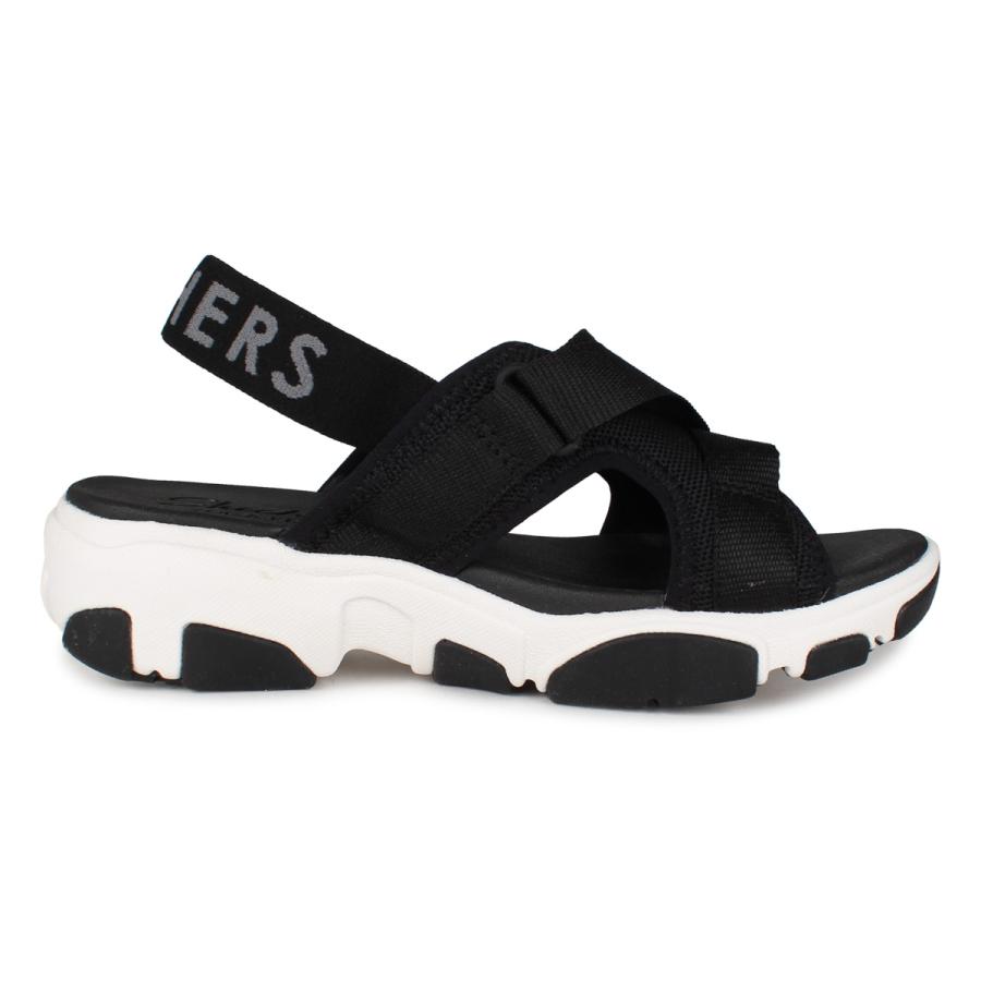 DDSです　　　新品タグ付き☆スケッチャーズサンダルブラック24.0cm SKECHERS スケッチャーズ ダディ オ ディブズ ストラップ