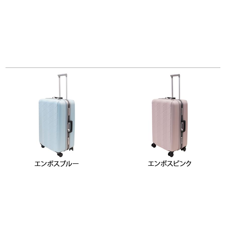 サンコー SUNCO スーツケース キャリーバッグ 極軽 メンズ レディース 超軽量 73L ハード フレーム TSAロック搭載 SUPER LIGHTS MGC MGC2-63_8
