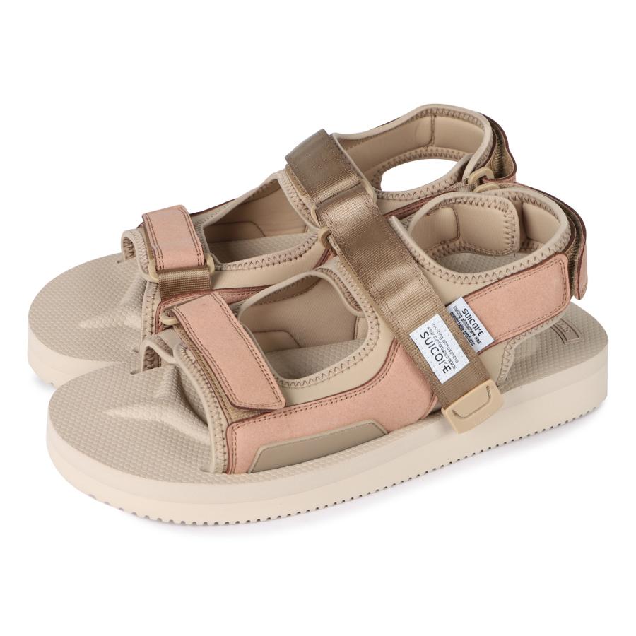 スイコック SUICOKE スポーツサンダル メンズ ワズ WAS-V ベージュ OG