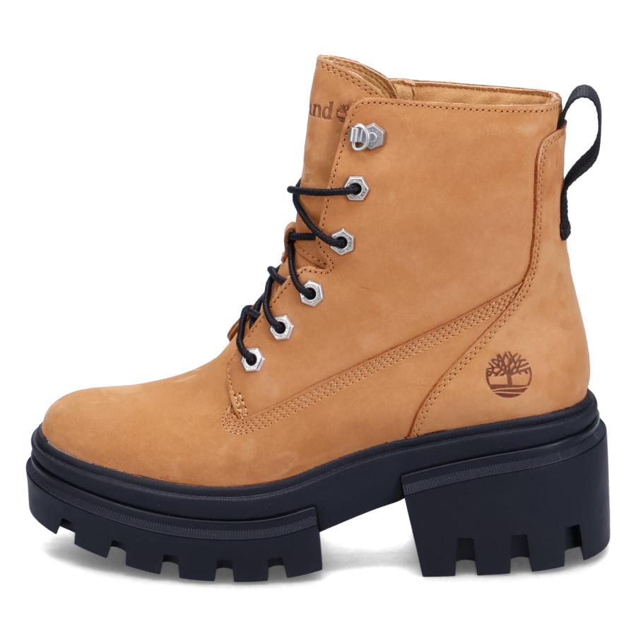 ティンバーランド Timberland ブーツ エヴァーリー シックス インチ レースアップ レディース 厚底 EVERLEIGH 6 INCH LACE UP BOOT ベージュ A41QK｜goodslabo｜03