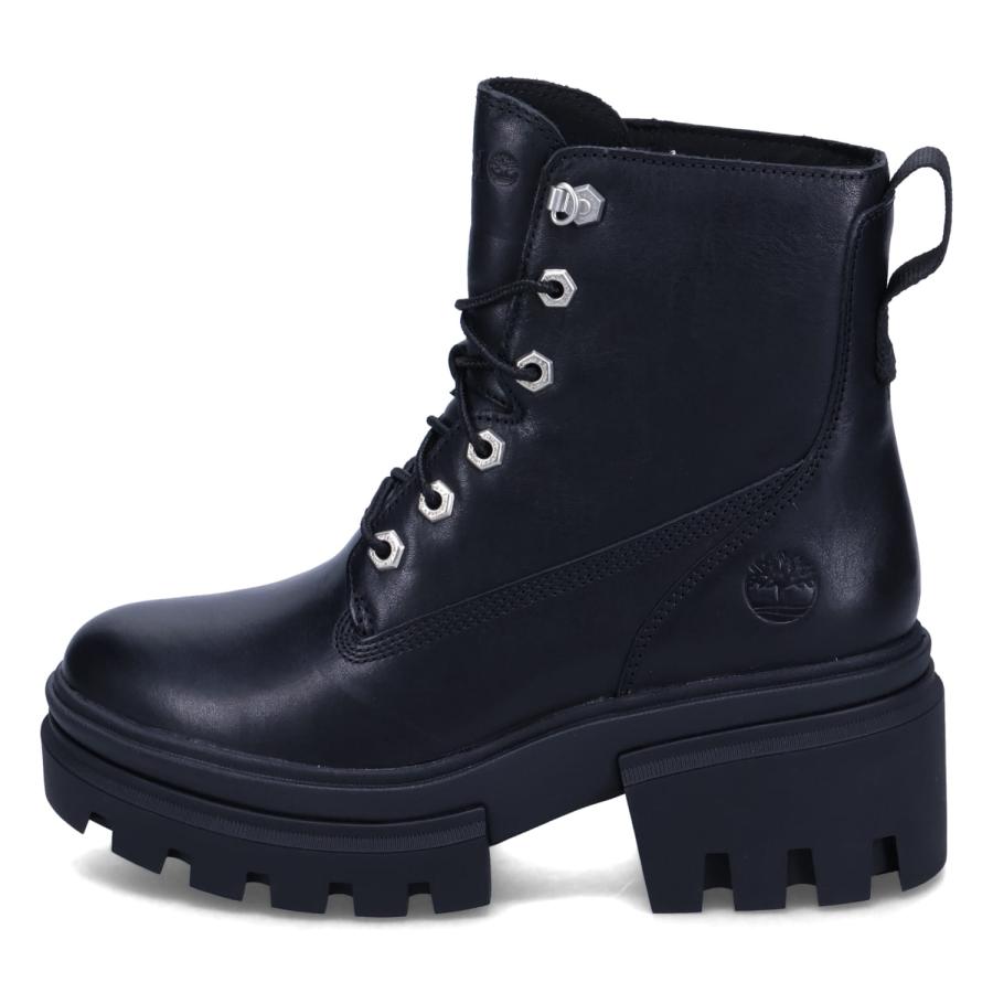 ティンバーランド Timberland ブーツ エヴァーリー シックス インチ レースアップ レディース 厚底 EVERLEIGH 6 INCH LACE UP BOOT ブラック 黒 A41S7｜goodslabo｜03