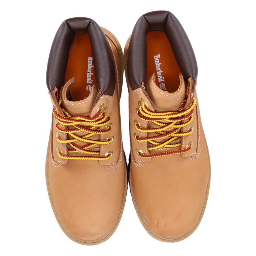 ティンバーランド Timberland ブーツ 6インチ プレミアム ウォータープルーフ プラットフォーム レディース 厚底 防水 ウィート A5RJDの画像