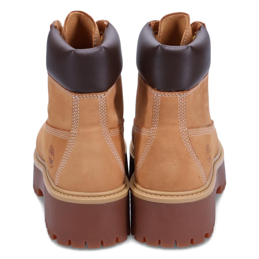 ティンバーランド Timberland ブーツ 6インチ プレミアム ウォータープルーフ プラットフォーム レディース 厚底 防水 ウィート A5RJDの画像