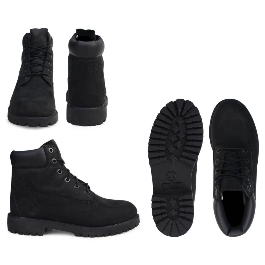 ティンバーランド Timberland ブーツ 6INCH WATERPROOF BOOTS レディース 6インチ プレミアム ウォータープルーフ ブラック 12907|goodslabo|03