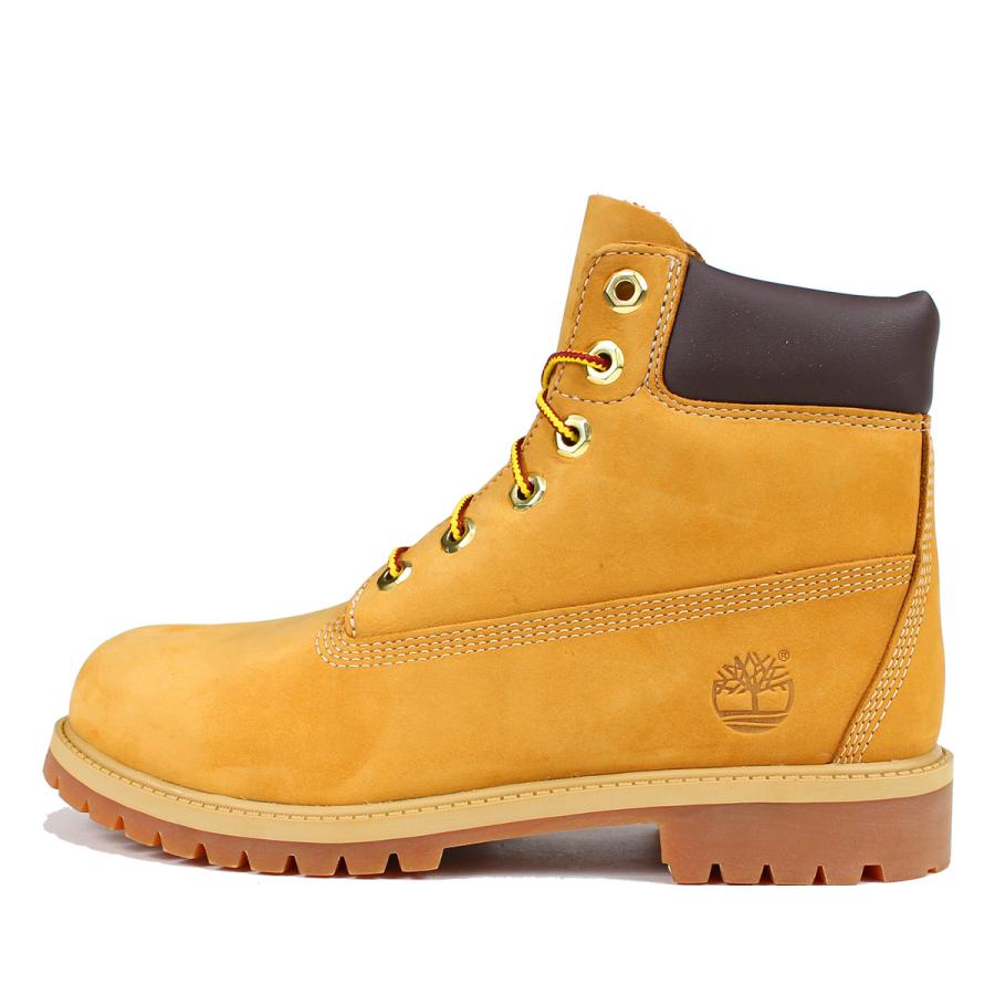 ティンバーランド Timberland ブーツ レディース JUNIOR 6INCH PREMIUM WATERPROOF BOOTS 6インチ プレミアム イエロー 12909｜goodslabo｜02