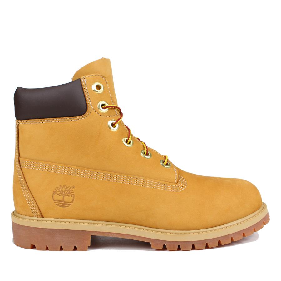 ティンバーランド Timberland ブーツ レディース JUNIOR 6INCH PREMIUM WATERPROOF BOOTS 6インチ プレミアム イエロー 12909｜goodslabo｜03