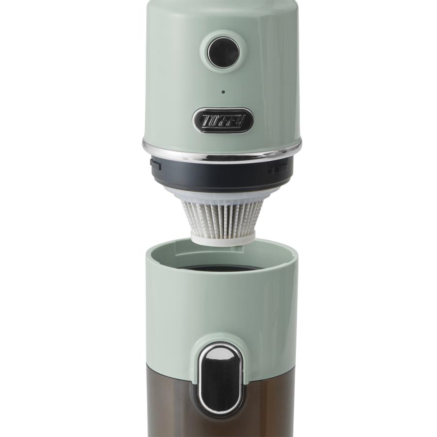 Toffy トフィー 掃除機 コードレス ハンディクリーナー 強力吸引