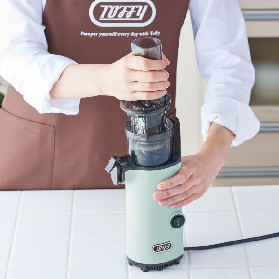 Toffy 特典付き トフィー ジューサー スロージューサー ミニ ミキサー