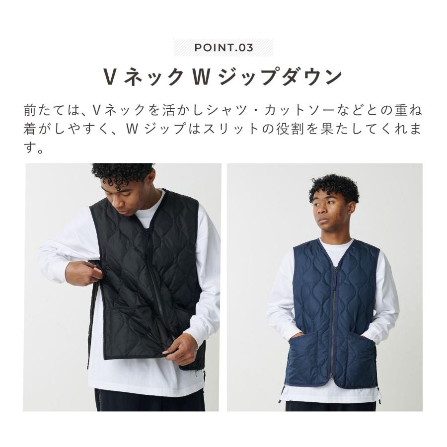 TAION（タイオン） インナーダウン ベスト アウター メンズ レディース