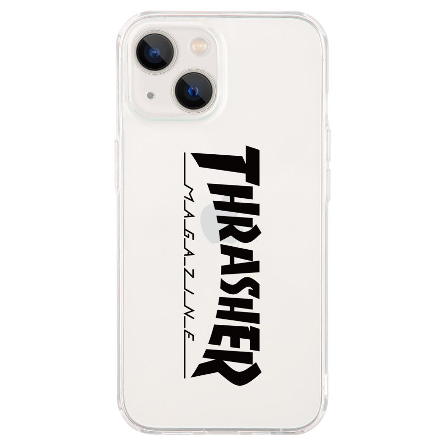 スラッシャー THRASHER iphone13 スマホケース メンズ レディース 携帯 アイフォン クリア 透明 ブラック ブルーイエロー ピンク 黒 ネコポス可｜goodslabo｜07