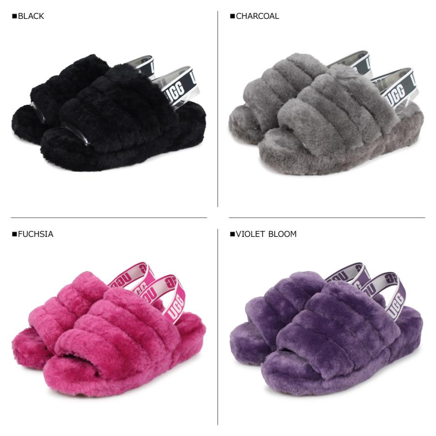 UGG アグ サンダル ムートン フラッフ イヤー スライド UGG アグ サンダル ムートン フラッフ イヤー スライド