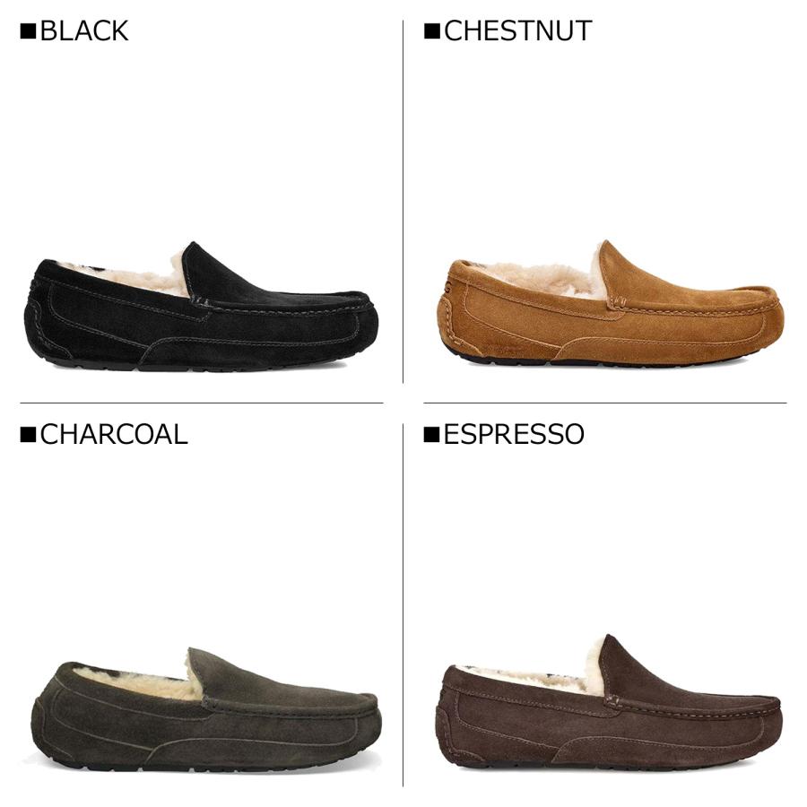 UGG（アグ） スリッポン モカシン アスコット シューズ メンズ
