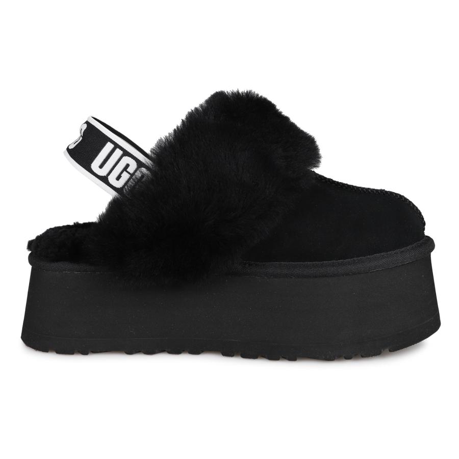 UGG アグ サンダル レディース 厚底 ファー ファンケット FUNKETTE ブラック 黒 1113474|goodslabo|02