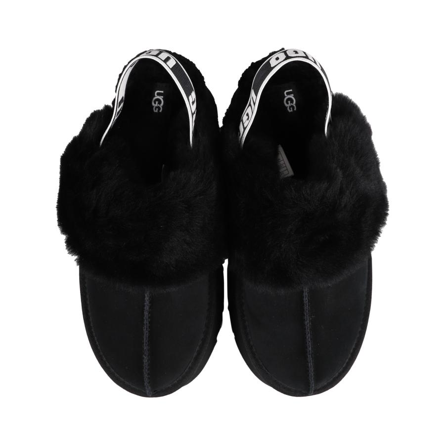 UGG アグ サンダル レディース 厚底 ファー ファンケット FUNKETTE ブラック 黒 1113474|goodslabo|04