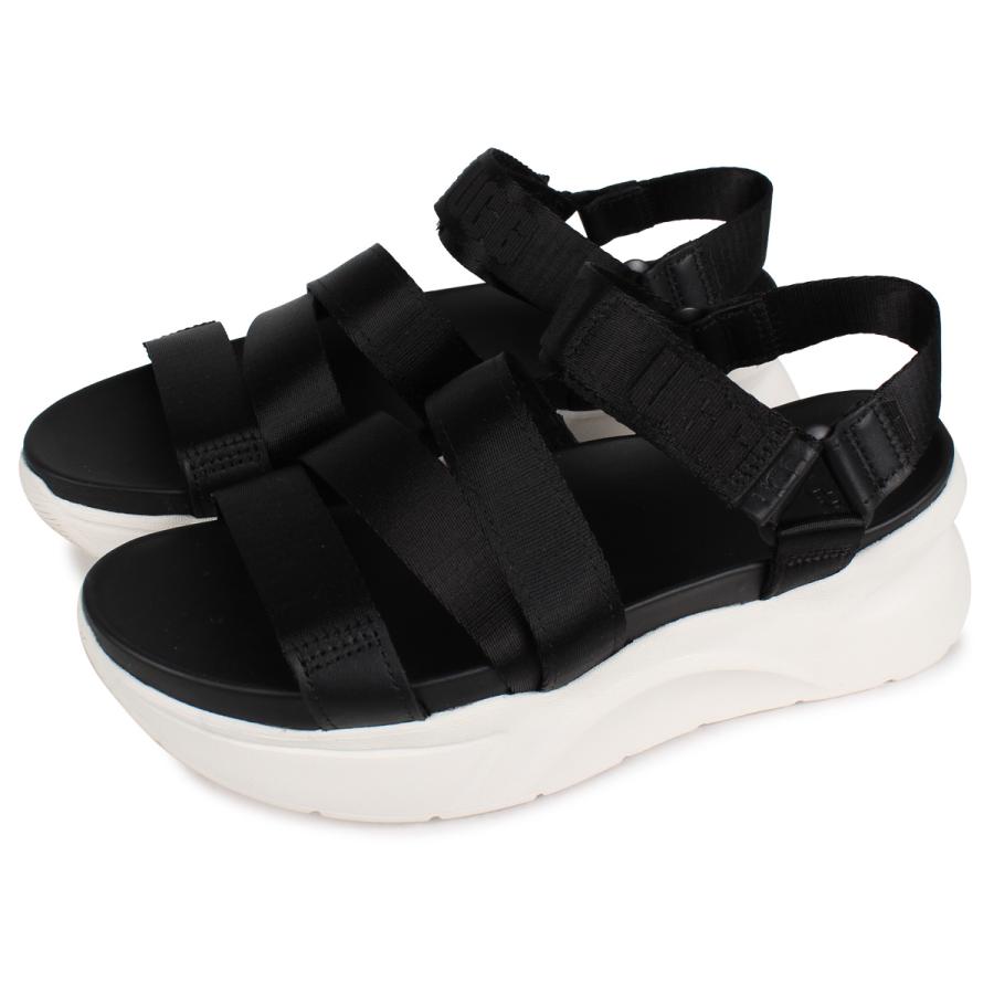 全品送料無料 アグ Ugg ショアーズ サンダル ストラップサンダル スポーツサンダル レディース 厚底 La Shores ブラック 黒 在庫有 Toscelikspecialsteel Com