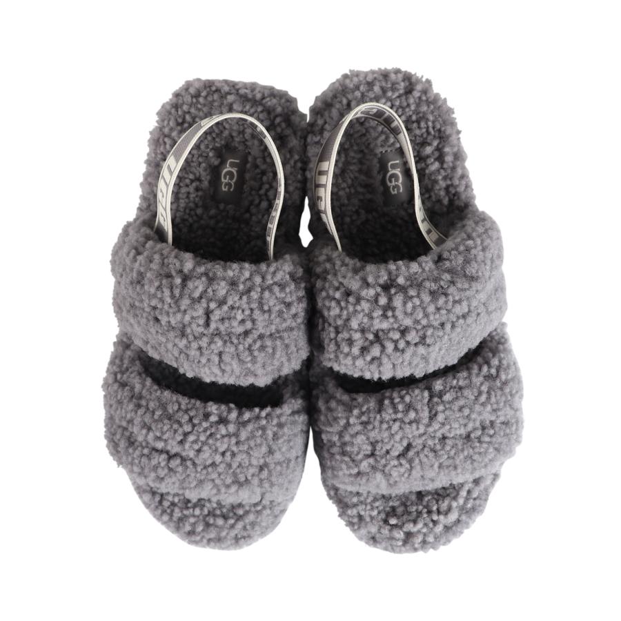 UGG（アグ） ストラップサンダル オー フラッフィータ レディース 厚底