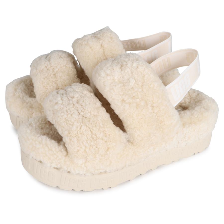 UGG アグ サンダル レディース 厚底 ファー オー フラッフィータ OH FLUFFITA ベージュ 1120876  :ugg-1120876-nat:Goods Lab Plus - 通販 - Yahoo!ショッピング