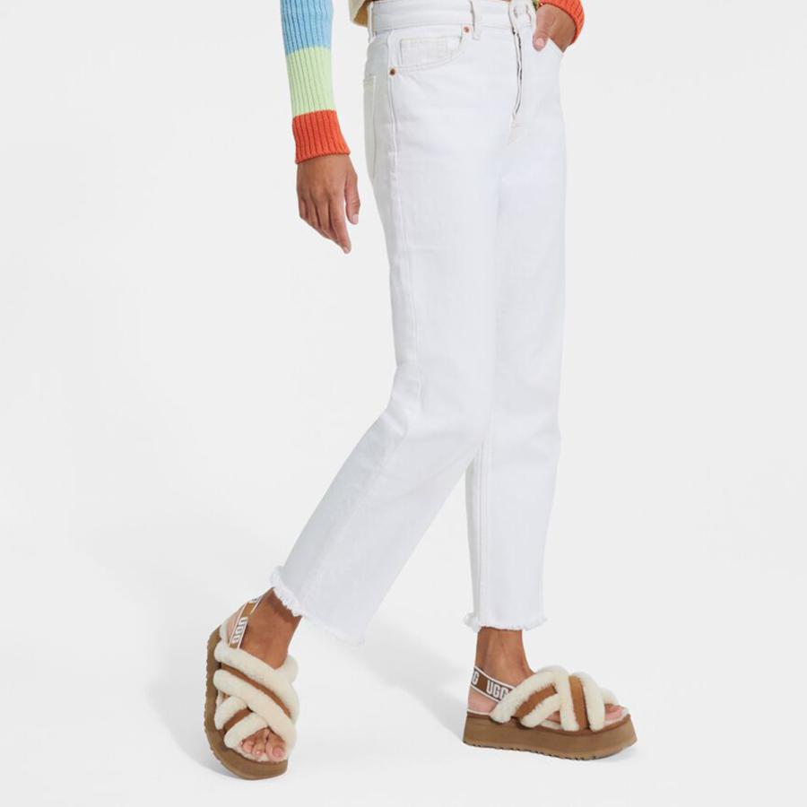 UGG アグ サンダル レディース 厚底 ファー ディスコ クロス UGG アグ サンダル レディース 厚底 ファー ディスコ クロス