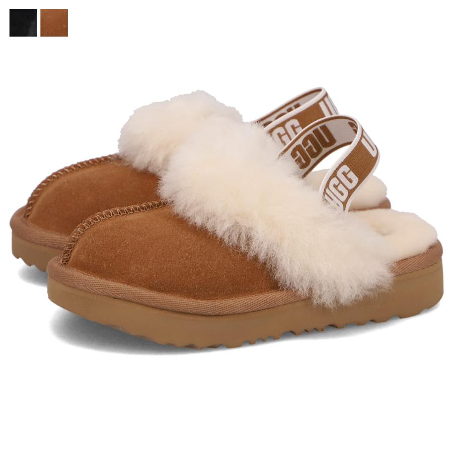 UGG アグ ストラップサンダル ファンケット キッズ ファー