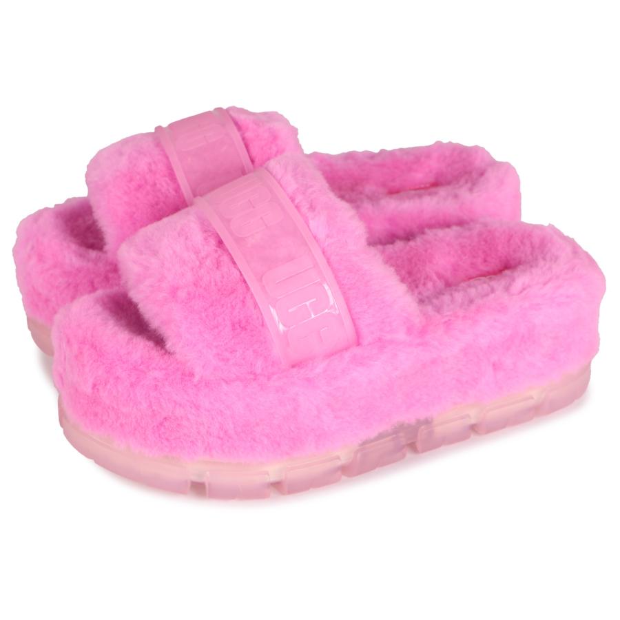 UGG アグ スライドサンダル フラッフィータ クリア レディース UGG アグ スライドサンダル フラッフィータ クリア レディース