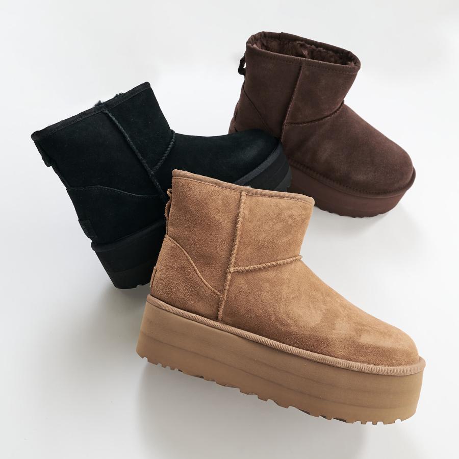 UGG アグ ムートンブーツ クラシック ミニ プラットフォーム UGG アグ ムートンブーツ クラシック ミニ プラットフォーム