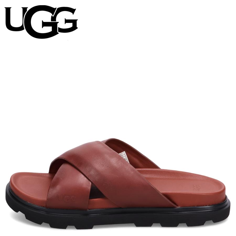 UGG（アグ） スライドサンダル メンズ CAPITOLA CROSS SLIDE  display picture 2
