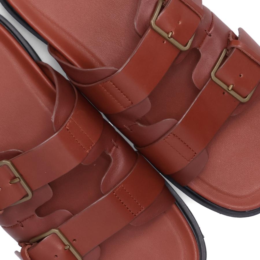 UGG アグ サンダル スライドサンダル メンズ CAPITOLA BUCKLE SLIDE ブラウン 1153102｜goodslabo｜07