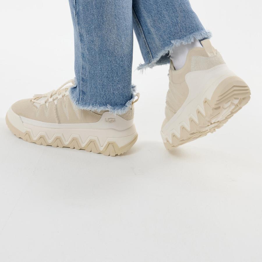 UGG（アグ） スニーカー キャップ トレイル ロー レディース 厚底 防水 W CAPTRAIL LOW ベージュ 1161830 超 ...