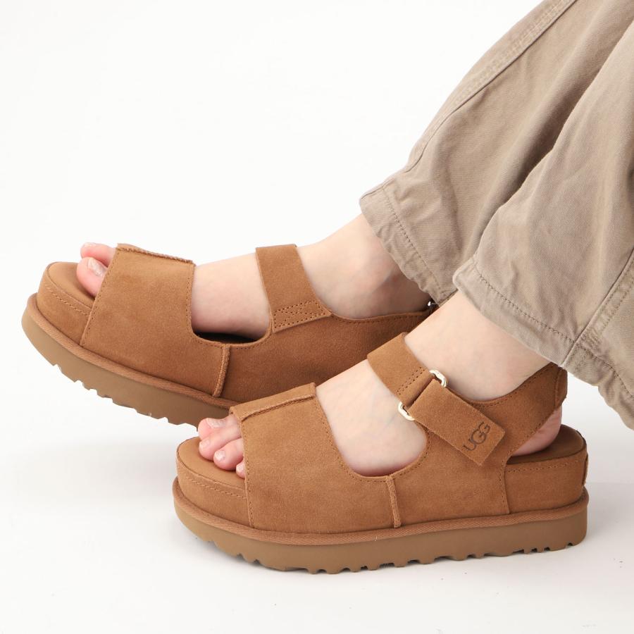 UGG（アグ） ストラップサンダル ゴールデンスター ハイ レディース