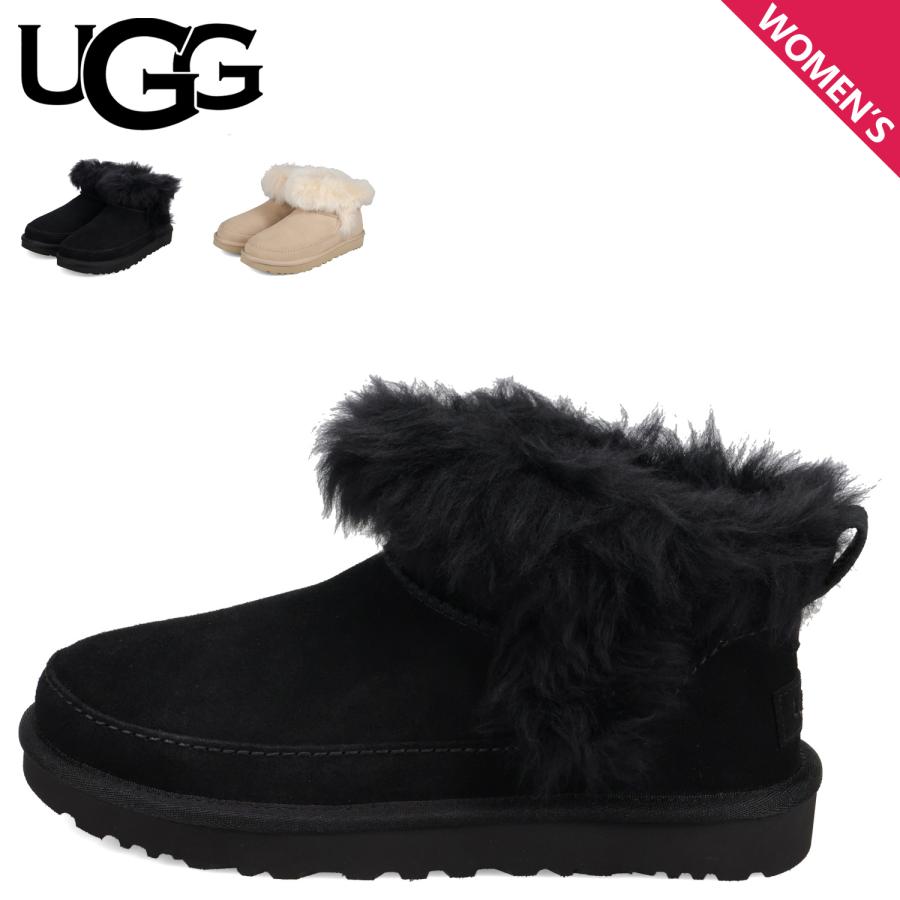 UGG（アグ） ブーツ ムートンブーツ ショート レディース シープスキン
