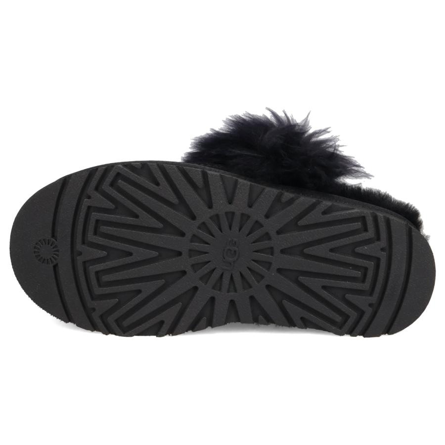 UGG（アグ） サンダル ファー サボ ルームシューズ レディース 厚底