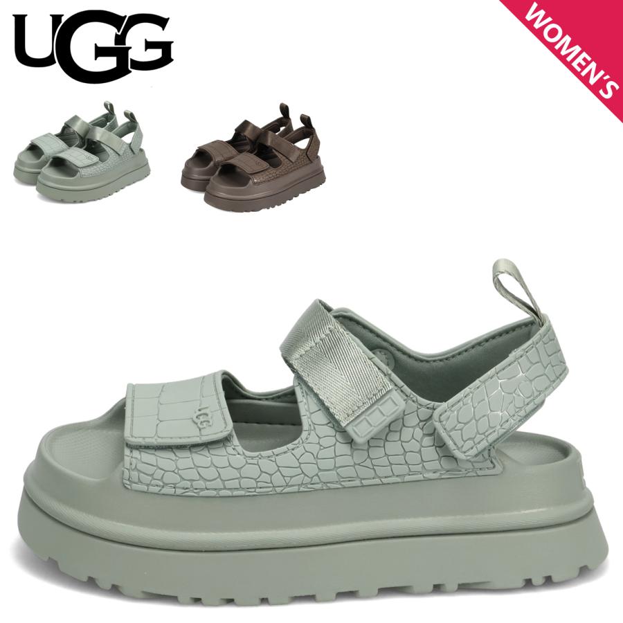 UGG（アグ） サンダル スポーツサンダル ゴールデングロウ エンボス