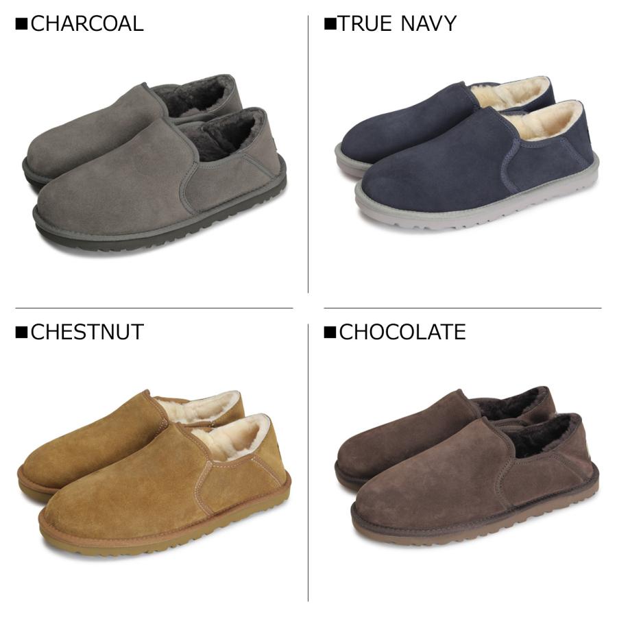 【新品】UGG アグ KENTON ケントン ボア スリッポン 24cm 黒 UGG（アグ） スリッポン シューズ スリッパ ケントン メンズ