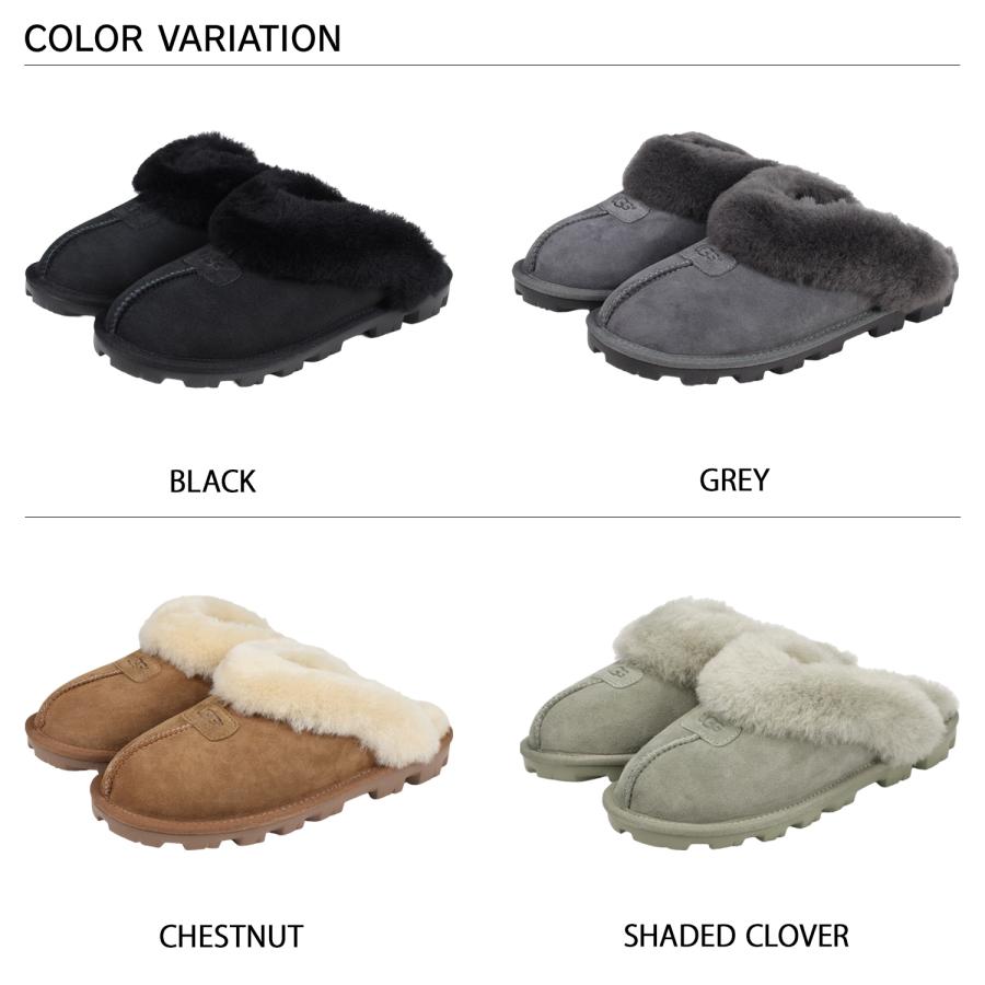 UGG アグ サンダル ファー スリッパ サボ コケット レディース ムートン シープスキン WOMENS COQUETTE 5125｜goodslabo｜06