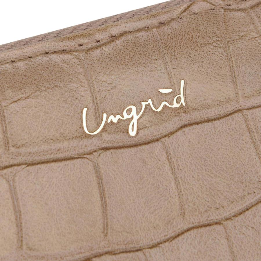 Ungrid アングリッド 長財布 レディース ヘビ柄 ラウンドファスナー CROCO ROUND LONG WALLET UNG-50530｜goodslabo｜25