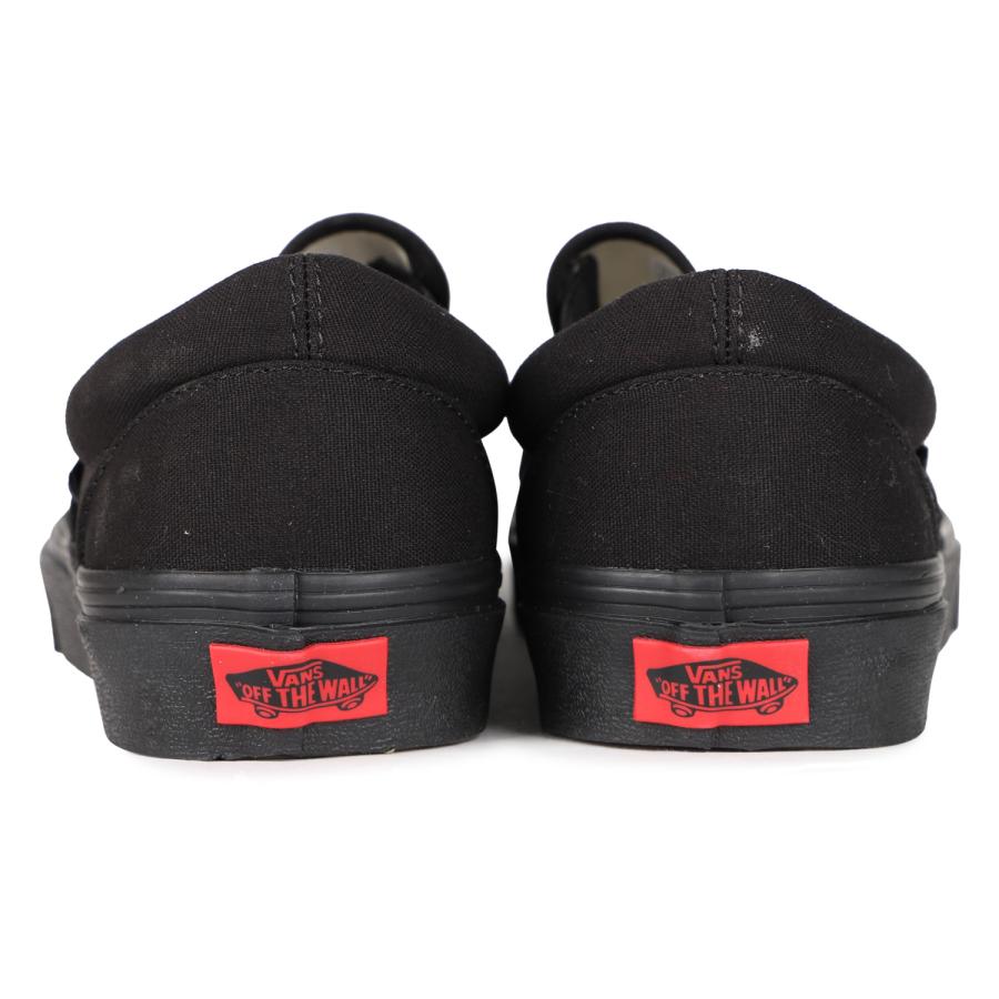 VANS ヴァンズ スリッポン スニーカー メンズ レディース バンズ CLASSIC SLIP-ON ブラック 黒 VN000EYEBKA｜goodslabo｜05