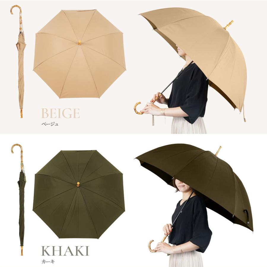 WAKAO（ワカオ） 長傘 雨傘 レディース 60cm 軽量 防水 超撥水加工