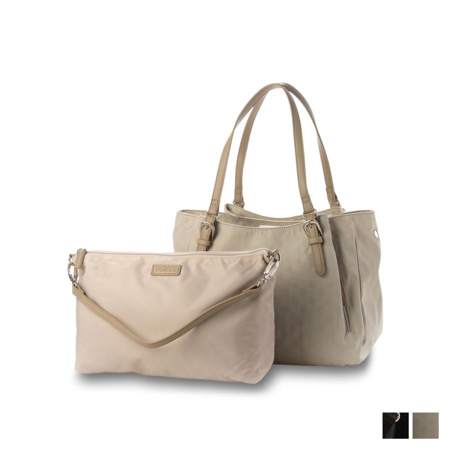 Y'SACCS（イザック） Y'SACCS トートバッグ レディース 軽量 ポーチ