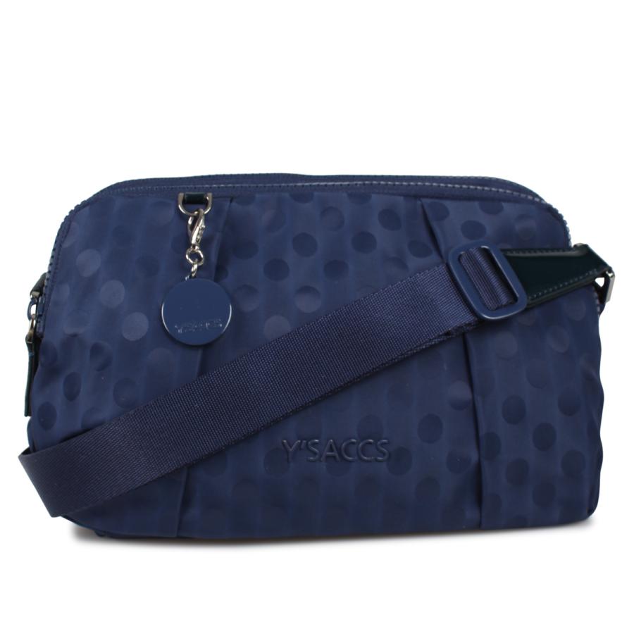 イザック Y’SACCS ショルダーバッグ バッグ レディース ポルカドット 撥水 POLKA DOTS POCHETTE Y71-03-10 母の日 Y'SACCS（イザック） Y'SACCS ショルダーバッグ レディース ポルカ