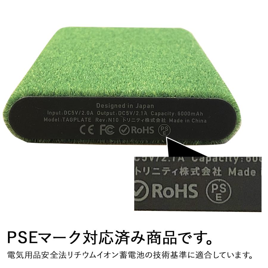 NuAns ニュアンス モバイルバッテリー iPhone 充電器 ライトニングケーブル シバフル Shibafu グリーン NA-PLATE-L｜goodslabo｜11