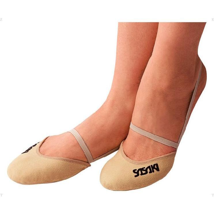 ササキ SASAKI デミシューズ ハーフシューズ 新体操 レディース DEMI SHOES ベージュ 144SP|Goods Lab Plus|01