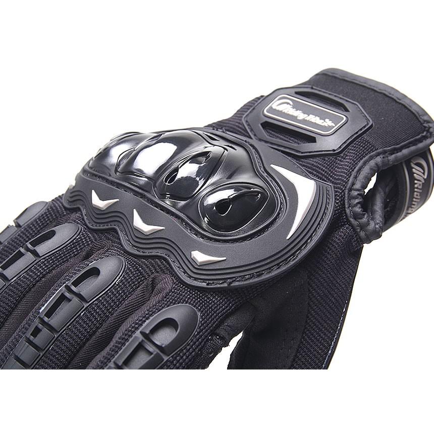 バイク グローブ スマホ対応 左右セット プロテクター 手袋 滑り止め