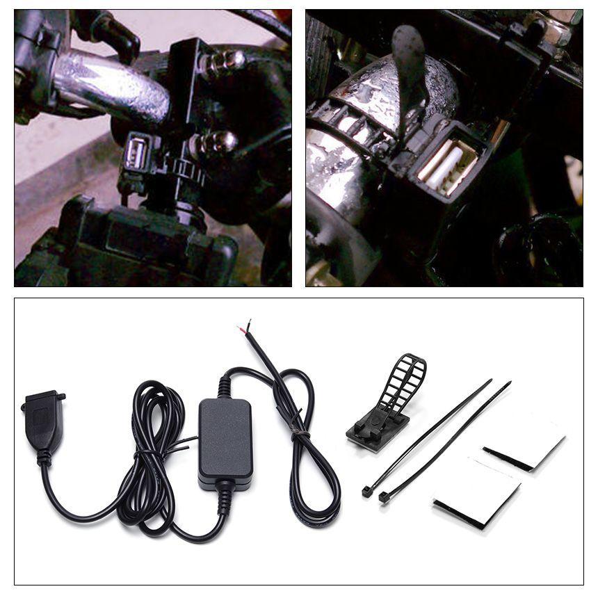 バイク USB 充電 防水 防塵 usb電源 ソケット 2.0A 12V 24V