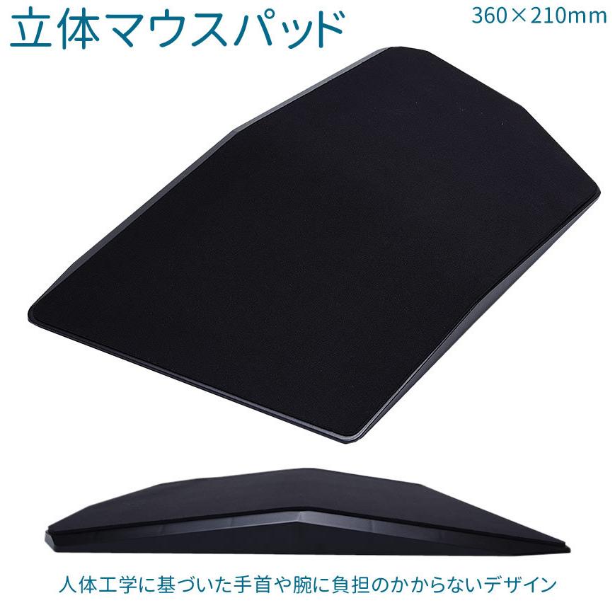 本命ギフト サンワサプライ リストレスト付マウスパッド 布素材 高さ高め ブラック Fucoa Cl