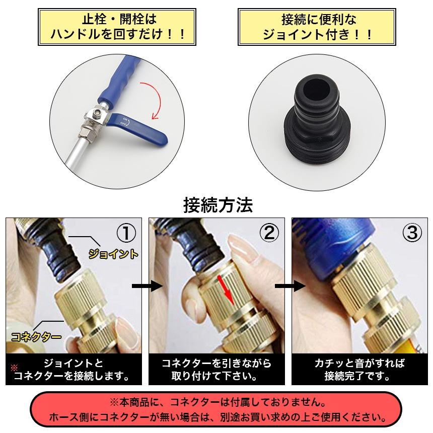 高圧洗浄ノズル セット 電源不要 ウォーター ガン 洗車 散水