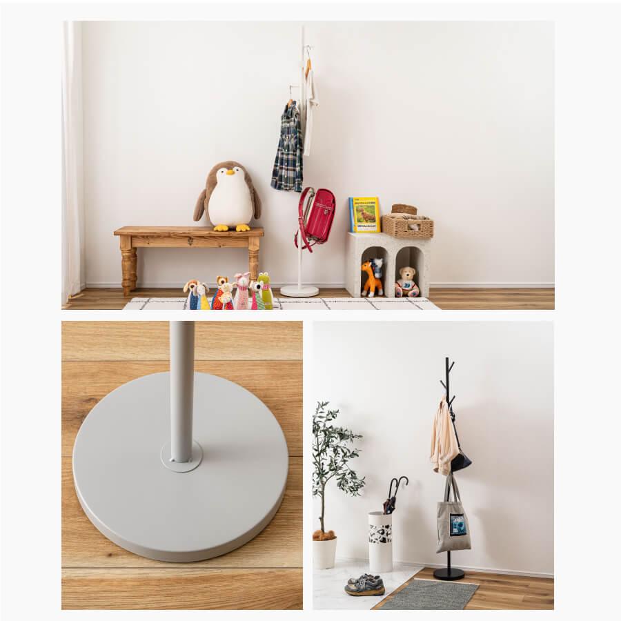 東谷 ポールハンガー おしゃれ ラック コートハンガー 北欧 ポール