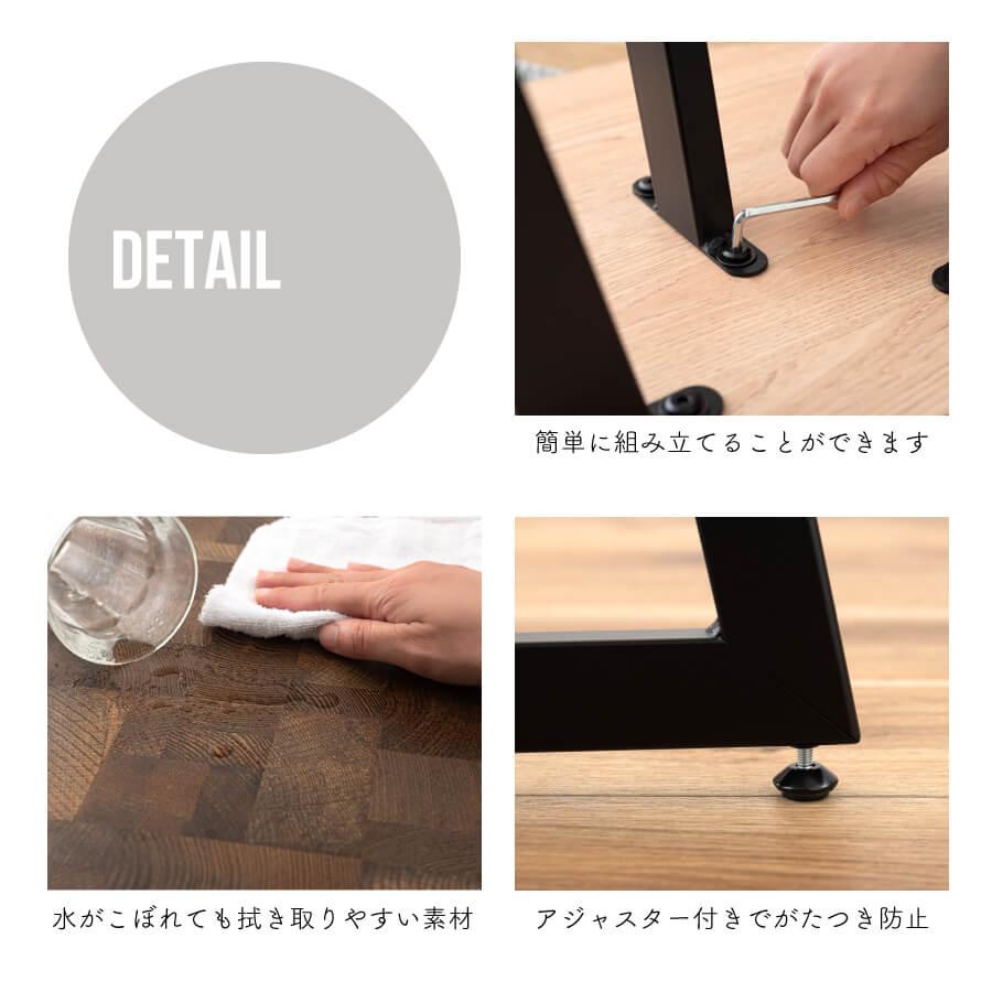 東谷 ハイテーブル カウンターテーブル 丸 高さ90cm おしゃれ シンプル