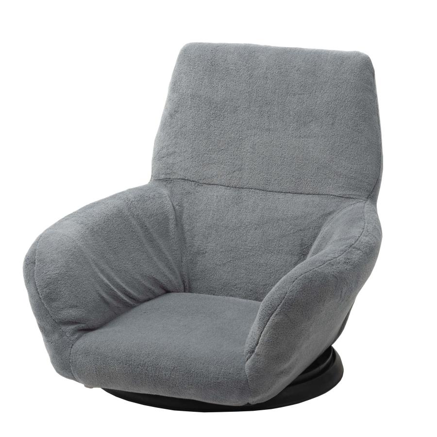 東谷 座椅子 フロアチェア 回転 折りたたみ ローソファー ゆったり